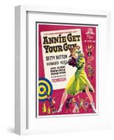 Annie Get Your Gun, Betty Hutton, 1950-null-Framed Art Print