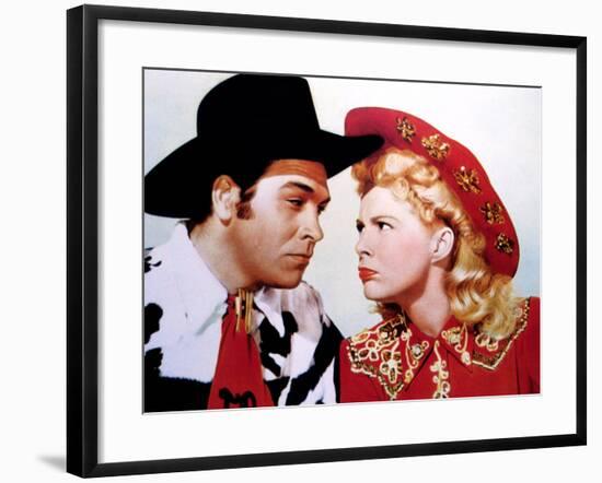 Annie Get Your Gun, Betty Hutton, Howard Keel, 1950-null-Framed Photo