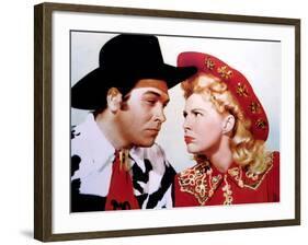 Annie Get Your Gun, Betty Hutton, Howard Keel, 1950-null-Framed Photo