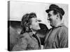 Annie Girardot and Lino Ventura: Le Bateau D'Emile, 1962-Marcel Dole-Stretched Canvas