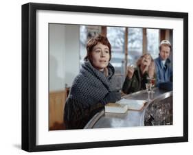 Annie Girardot: Elle Boit Pas, Elle Fume Pas, Elle Drague Pas Mais... Elle Cause !, 1970-Marcel Dole-Framed Photographic Print