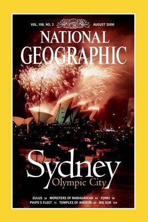 Cover of the August, 2000 National Geographic Magazine