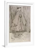 Annie Haden, 1860-James Abbott McNeill Whistler-Framed Giclee Print