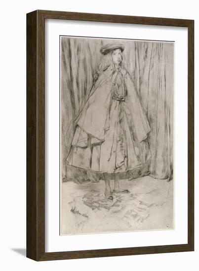 Annie Haden, 1860-James Abbott McNeill Whistler-Framed Giclee Print