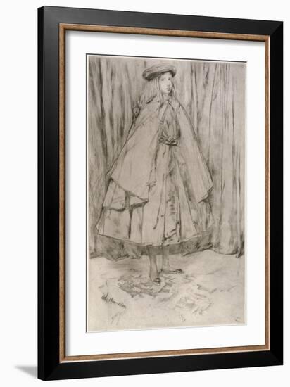 Annie Haden, 1860-James Abbott McNeill Whistler-Framed Giclee Print