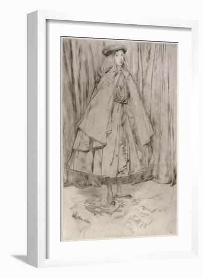 Annie Haden, 1860-James Abbott McNeill Whistler-Framed Giclee Print