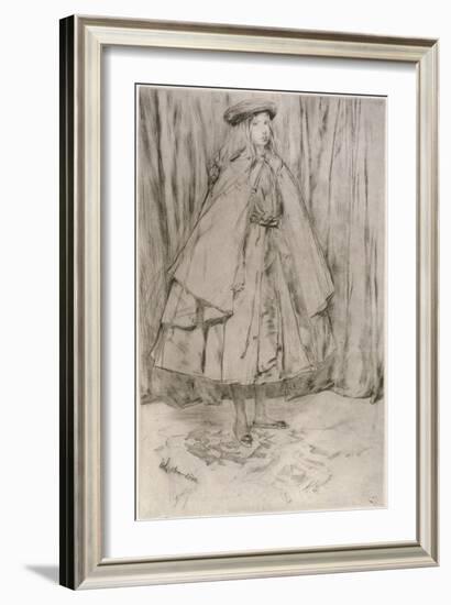 Annie Haden, 1860-James Abbott McNeill Whistler-Framed Giclee Print