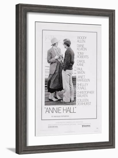 Annie Hall, Diane Keaton, Woody Allen, 1977-null-Framed Art Print