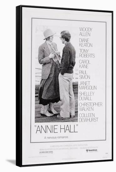 Annie Hall, Diane Keaton, Woody Allen, 1977-null-Framed Stretched Canvas