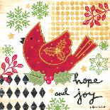 Happy Noel Cardinal-Annie LaPoint-Art Print