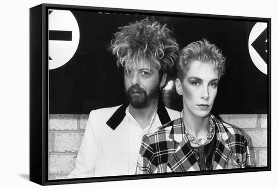 Annie Lennox and Dave Stewart the Eurythmics-Associated Newspapers-Framed Stretched Canvas