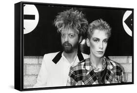 Annie Lennox and Dave Stewart the Eurythmics-Associated Newspapers-Framed Stretched Canvas