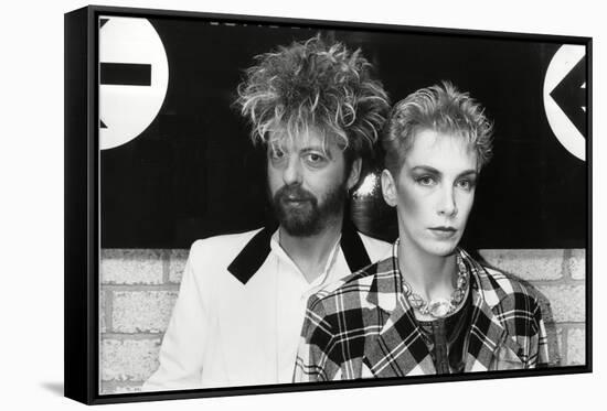 Annie Lennox and Dave Stewart the Eurythmics-Associated Newspapers-Framed Stretched Canvas