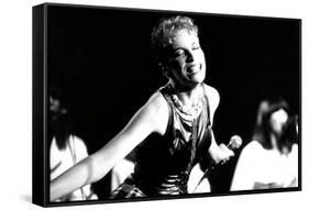 Annie Lennox on Stage-Associated Newspapers-Framed Stretched Canvas