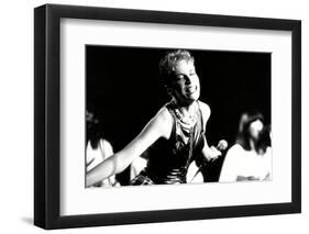 Annie Lennox on Stage-Associated Newspapers-Framed Photo