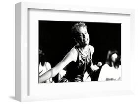 Annie Lennox on Stage-Associated Newspapers-Framed Photo