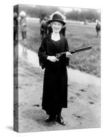 Annie Oakley, American Folk Hero-Science Source-Stretched Canvas