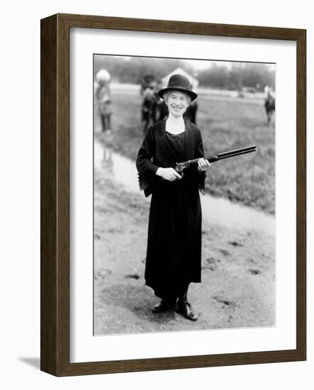 Annie Oakley, American Folk Hero-Science Source-Framed Giclee Print