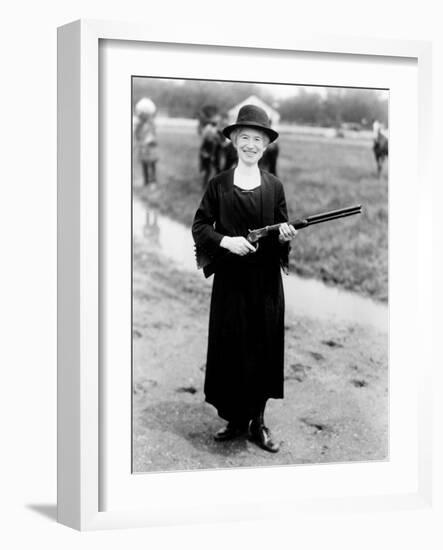 Annie Oakley, American Folk Hero-Science Source-Framed Giclee Print