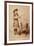 Annie Oakley Cabinet Photo-A.J. Wood-Framed Art Print