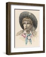 Annie Oakley-Jules Garnier-Framed Photographic Print