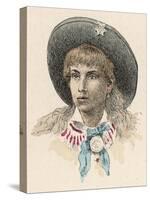 Annie Oakley-Jules Garnier-Stretched Canvas