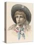 Annie Oakley-Jules Garnier-Stretched Canvas