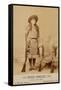 Annie Oakley-A.J. Wood-Framed Stretched Canvas
