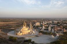 The Sacred Jain Marble Temples, Place of Jain Pilgrimage, Built at the Top of Shatrunjaya Hill-Annie Owen-Photographic Print