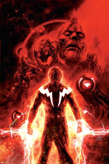 Annihilation: Conquest No.3 Cover: Adam Warlock-null-Lamina Framed Poster