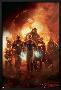 Annihilation: Conquest No.6 Cover: Adam Warlock, Quasar, Star-Lord and Ronan The Accuser-null-Lamina Framed Poster