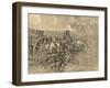 Annihilation of the Serb Troops by Austro Hungarian Troops-null-Framed Giclee Print