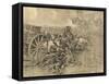 Annihilation of the Serb Troops by Austro Hungarian Troops-null-Framed Stretched Canvas