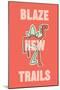 Annimo Blaze New Trails-null-Mounted Art Print