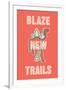 Annimo Blaze New Trails-null-Framed Art Print