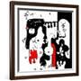 Annimo Lovers In Japan-null-Framed Art Print