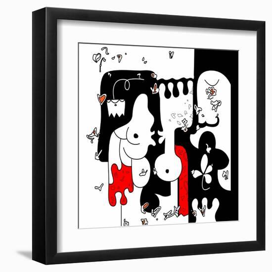 Annimo Lovers In Japan-null-Framed Art Print