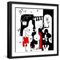 Annimo Lovers In Japan-null-Framed Art Print