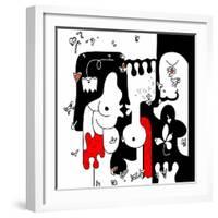 Annimo Lovers In Japan-null-Framed Art Print