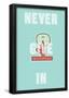 Annimo Never Give In-null-Framed Poster