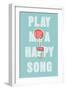 Annimo Play Me A Happy Song-null-Framed Art Print