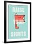 Annimo Raise Your Sights-null-Framed Art Print