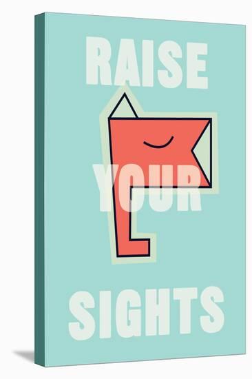 Annimo Raise Your Sights-null-Stretched Canvas