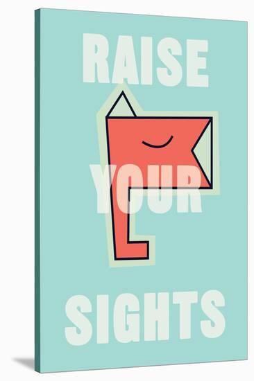 Annimo Raise Your Sights-null-Stretched Canvas