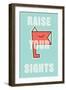 Annimo Raise Your Sights-null-Framed Art Print