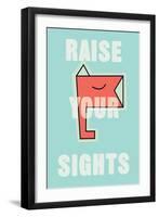 Annimo Raise Your Sights-null-Framed Art Print