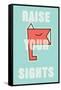 Annimo Raise Your Sights-null-Framed Stretched Canvas