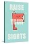 Annimo Raise Your Sights-null-Stretched Canvas