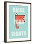 Annimo Raise Your Sights-null-Framed Art Print