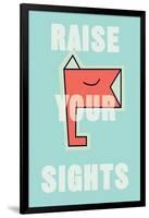 Annimo Raise Your Sights-null-Framed Art Print